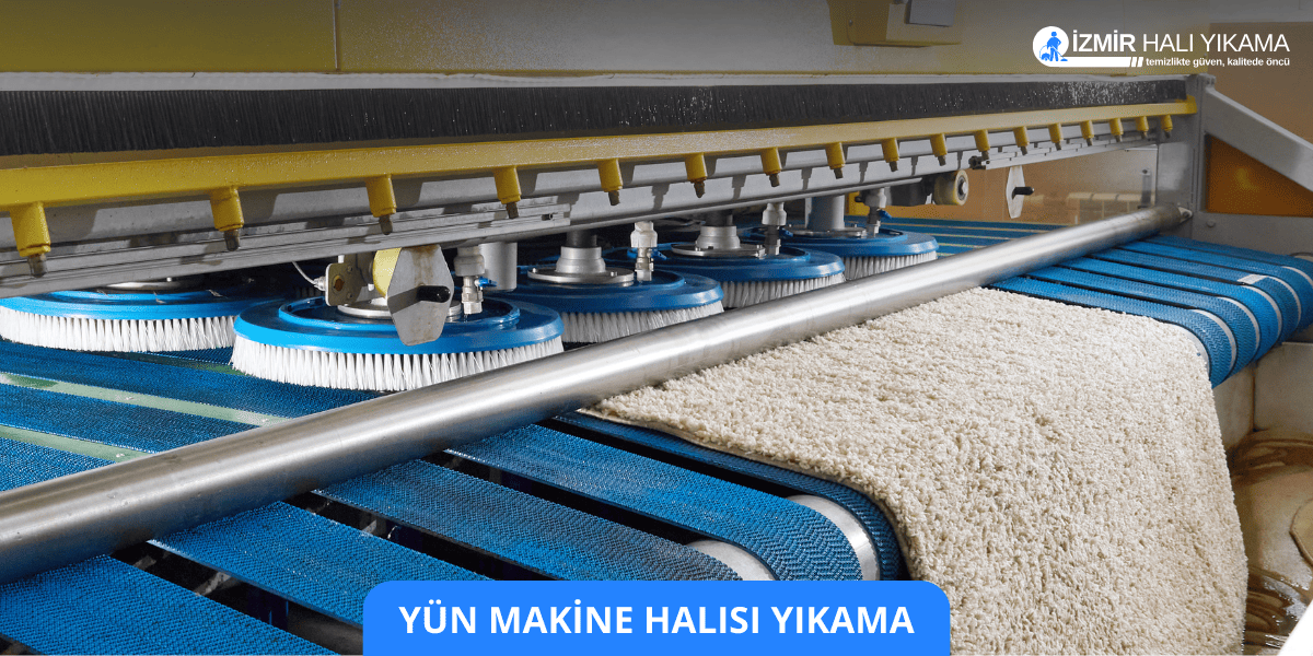 Yün Makine Halısı Yıkama